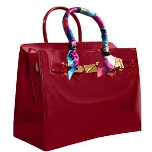 Wine Color Jelly Bags Handbags Under $50 Herme